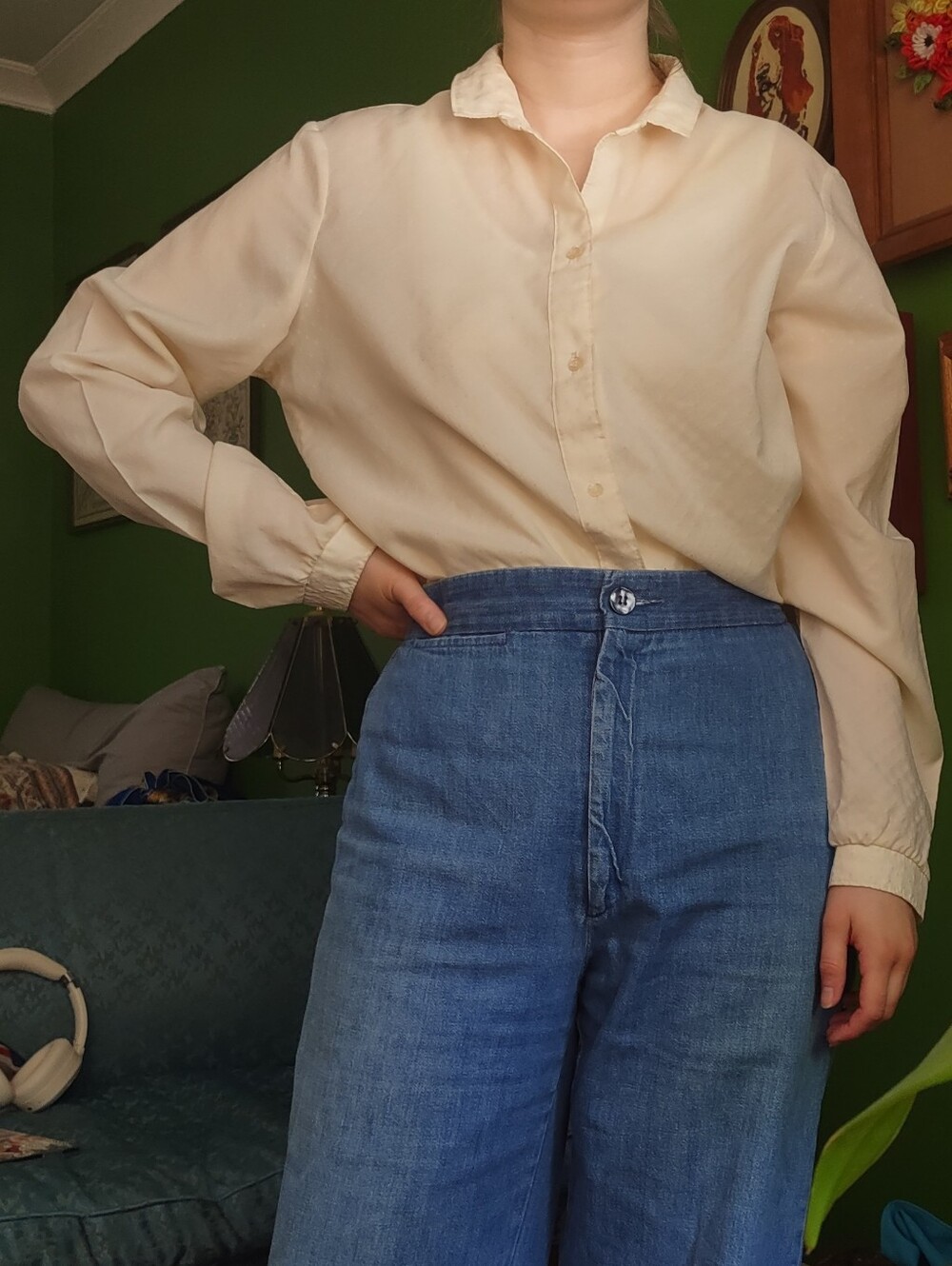 Vintage 80s Blouse